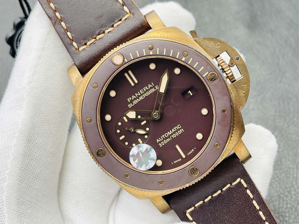 Super Clone Panerai PAM 00968 Bronze Watch