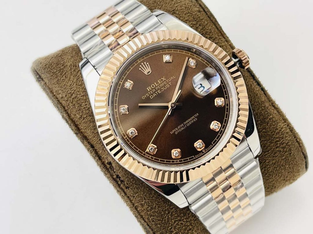 Rolex clone Datejust steel