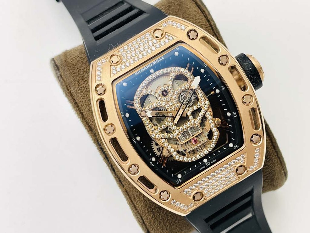 Super clone Richard Mille RM 052 Bully Skull Plate