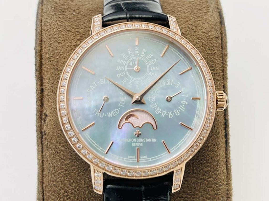 TW廠復刻江詩丹頓傳承系列萬年曆多功能女款手錶