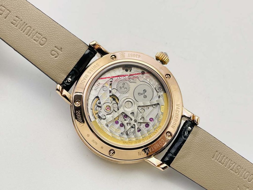 復刻江詩丹頓傳承系列萬年曆多功能女款手錶