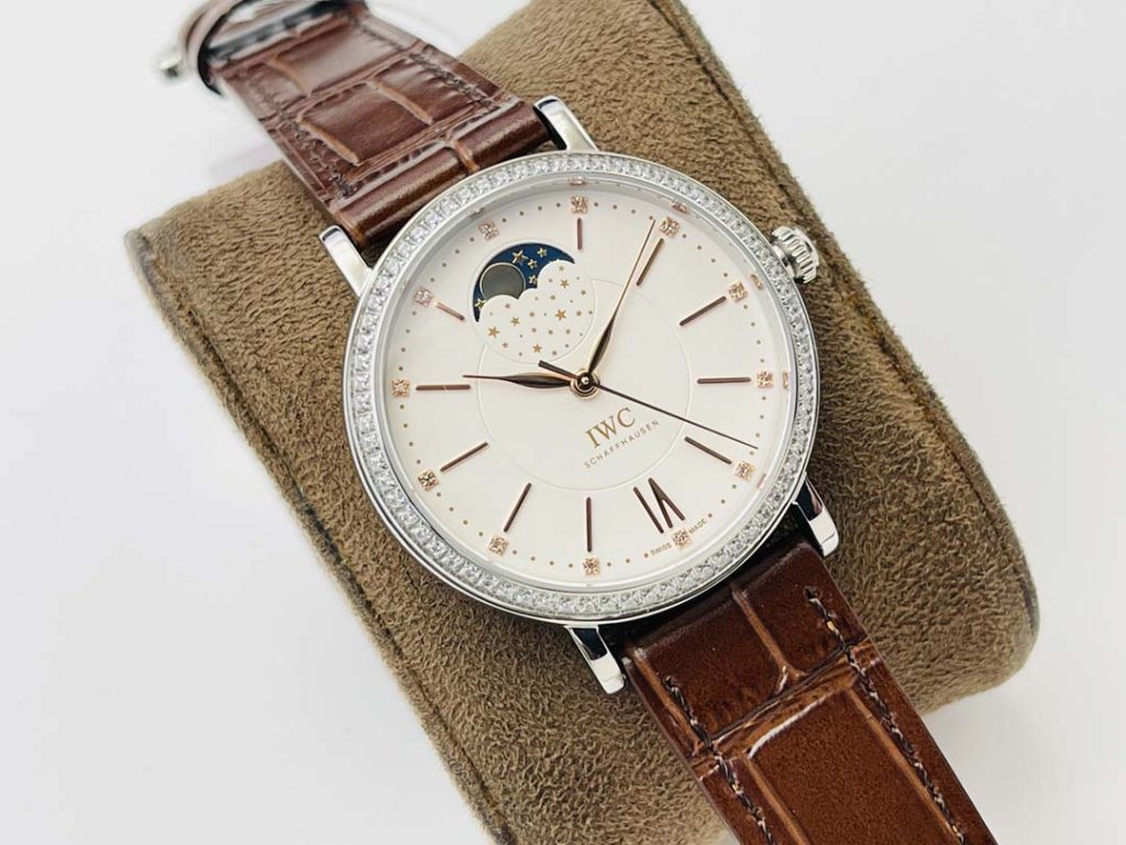 העתק מדויק של IWC Portofino Automatic Moon Phase Watch 37